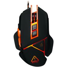 CANYON mouse Hazard GM-6 LED Wired Black Orange