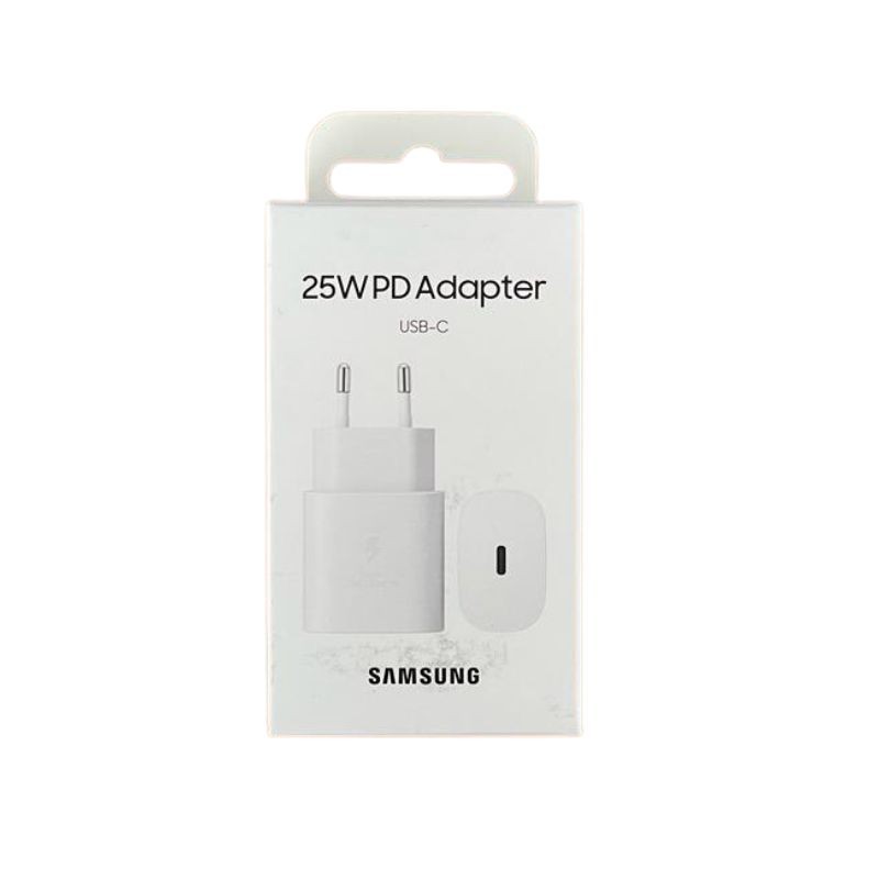 Kucni punjac Samsung Original 25W Fast Type-C Bijeli Adapter TA800