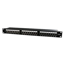 PATCH PANEL 24 PORTA cat.5e, shielded, NPP-C524-002, designed for 19" standard, 483x111x45 mm