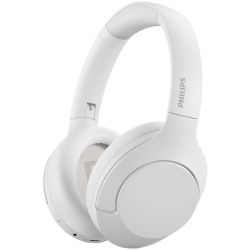 PHILIPS Wireless headphones TAH8506WT/00 - Adaptive ANC, Noise Cancelling Pro, Bluetooth MultiPoint, up to 60hrs play time, touc