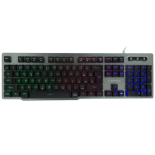 Tastatura gaming RAMPAGE KB-R78 Gray / Black USB Rainbow Backlight BiH Layout Gaming Keyboard, 30859