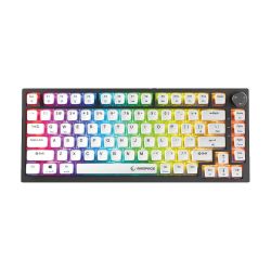 Tastatura gaming RAMPAGE ZENITH PRO Black Hot Swap 8000 Hz Gasket Magnetic RGB Rapid Trigger Gateron Switch US Layout English Dy