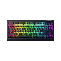 Tastatura Razer BlackWidow V4 Tenkeyless HyperSpeed - Hot-swappable Wireless Mechanical Gaming Orange Tactile Switch - US RZ03-0