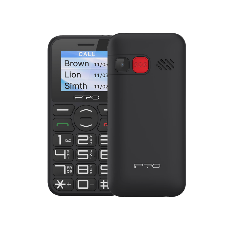 Telefon na tipke IPRO F183 Black