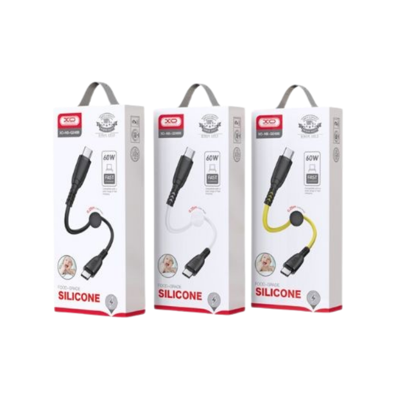 USB kabal XO NB-Q248A USB-C to iPhone 27W 25cm White